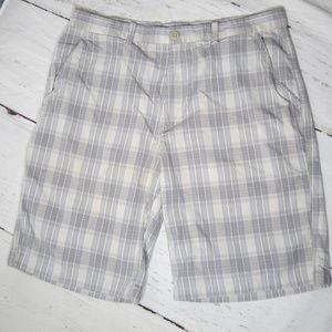 Perry Ellis Plaid Shorts Size 36